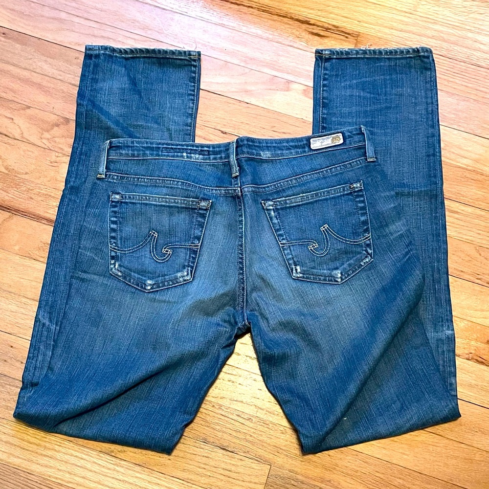 Women’s Adriana Goldschmied AG Premier skinny straight jeans size 32R EUC